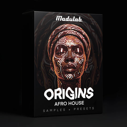 ORIGINS Afro House Sample Pack and Serum Presets Cover by Modulab