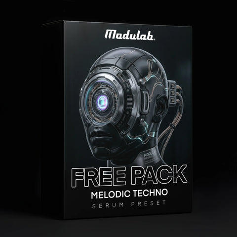 Free Melodic Techno Serum Presets Pack Cover by Modulab
